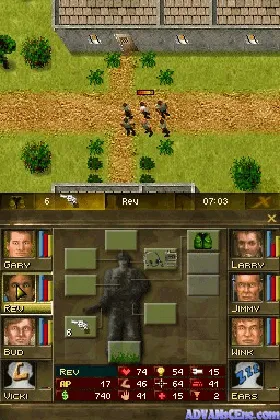 Jagged Alliance (USA) screen shot game playing